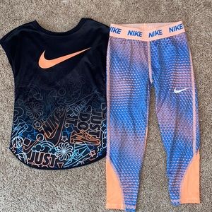 Nike outfit 4-5 top and 5-6 bottoms